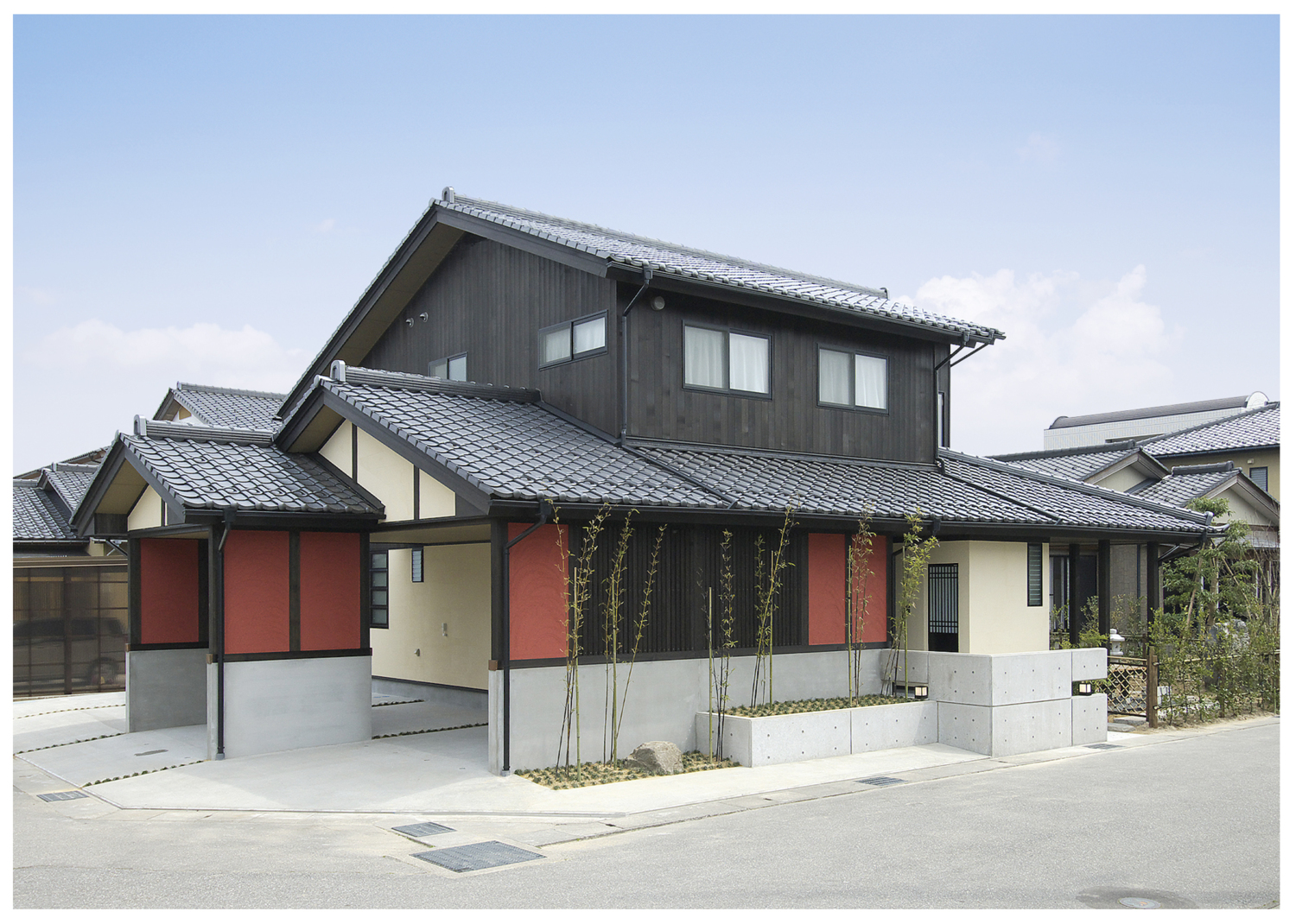 古色塗りに統一した和の心が詰まった家 注文住宅完成写真集 富山県南砺市の工務店 横川組 古色塗りに統一した和の心が詰まった家 注文住宅完成写真集 富山県南砺市の工務店 横川組